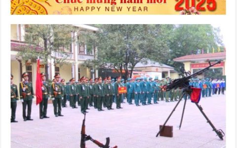 LỄ RA QUÂN HUẤN LUYỆN NĂM 2025 VÀ PHÁT ĐỘNG THI ĐUA CAO ĐIỂM "THẦN TỐC - QUYẾT THẮNG"