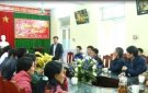 Đồng chí Nguyễn Xuân Hải - Ủy biên BTV Huyện ủy, PCT UBND huyện về thăm, làm việc với xã Xuân Lai